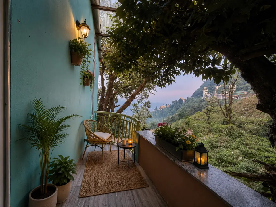 Private balcony
